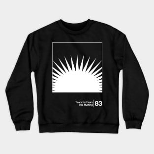 Tears For Fears - The Hurting / Minimalist Graphic Artwork Crewneck Sweatshirt